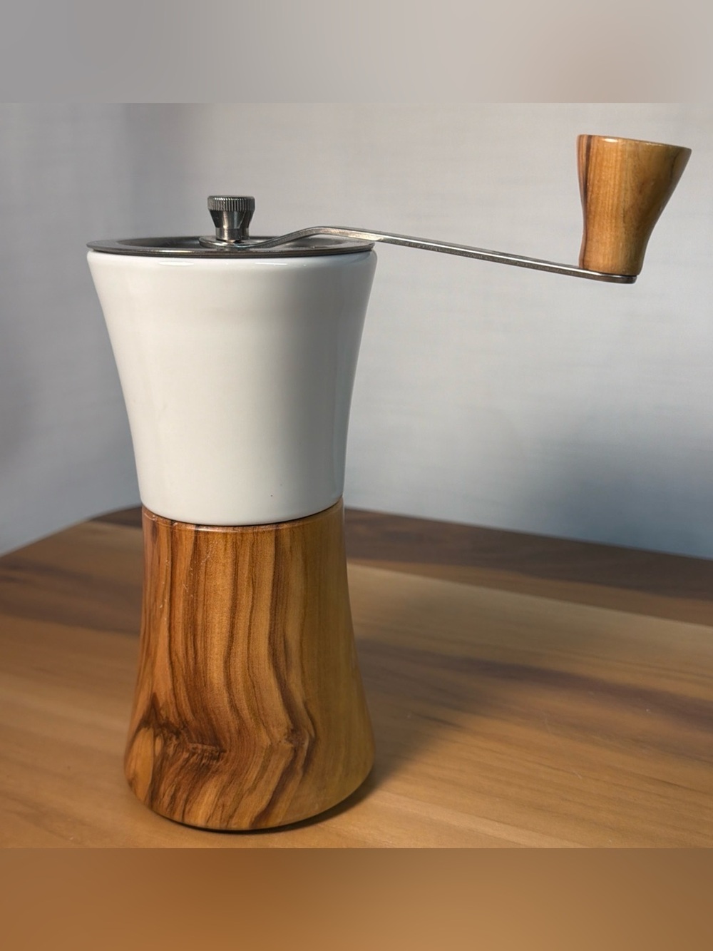 Hario Ceramic & Olive Wood Manual Coffee Mill MADE IN JAPAN